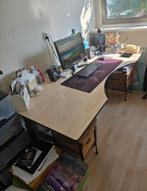 Groot verstelbaar bureau, Ophalen, Elektrisch