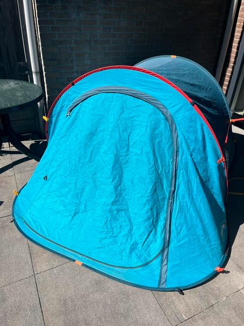 Quechua 2seconds 2 persoonstent, Caravans en Kamperen, Tenten, tot en met 2, Gebruikt, Ophalen