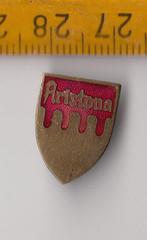 Aristona Radio embleem logo schildje Restauratie B, Antiek en Kunst, Ophalen of Verzenden