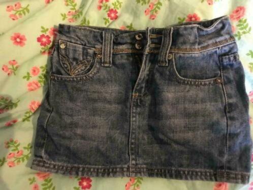 Spijkerrok jeans rokje Retour in maat 122, Kinderen en Baby's, Kinderkleding | Maat 122, Gebruikt, Meisje, Jurk of Rok, Ophalen