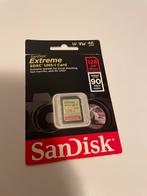 (zgan) SanDisk Extreme 128gb 90MB/s, Audio, Tv en Foto, Fotografie | Geheugenkaarten, Ophalen of Verzenden, Fotocamera, Zo goed als nieuw