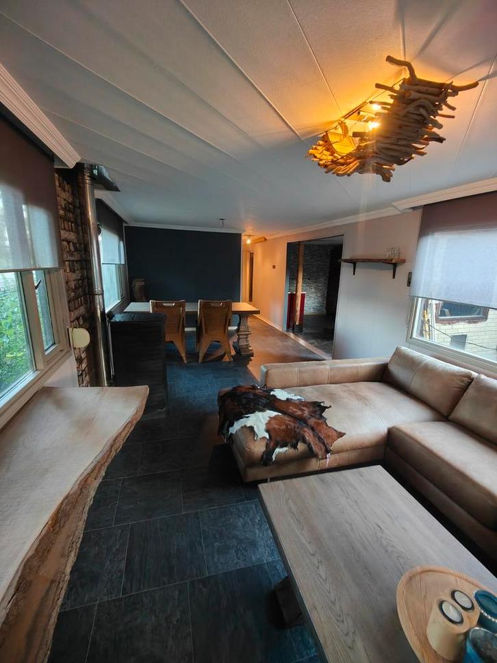 Mooie Stacaravan tekoop  65m2, Caravans en Kamperen, Stacaravans, tot en met 2, Ophalen