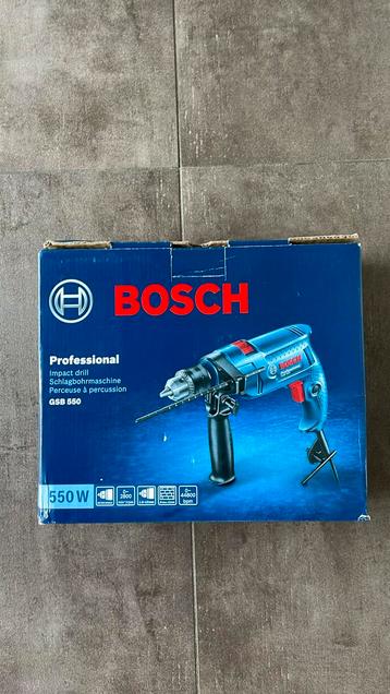 Bosch impact drill GSB 550 beschikbaar voor biedingen