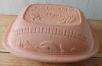 Vintage terracotta Romertopf Schlemmertopf, Huis en Inrichting, Keuken | Potten en Pannen, Ophalen of Verzenden, Zo goed als nieuw