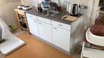 Keukenblok, Huis en Inrichting, Keuken | Complete keukens, Ophalen, Gebruikt, Wit, Enkelwandige keuken