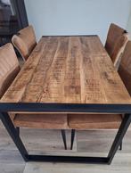 eettafel van mango hout, Huis en Inrichting, Tafels | Eettafels, Ophalen, 100 tot 150 cm, 50 tot 100 cm, Zo goed als nieuw
