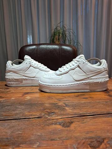 Nike Air Force 1 Shadow 'Triple White' Size 37,5 beschikbaar voor biedingen
