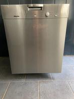 Miele inbouw vaatwasser RVS front., Witgoed en Apparatuur, Vaatwasmachines, Ophalen, Minder dan 85 cm, Voorspoelprogramma, Zo goed als nieuw
