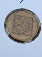 Penning PTT CD kantinevereniging messing, Ophalen of Verzenden, Overige materialen, Nederland