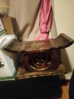 Sier meubel van notenhout35cmhoog zwaardstandaard, Huis en Inrichting, Kachels, Ophalen, Gas, Gaskachel