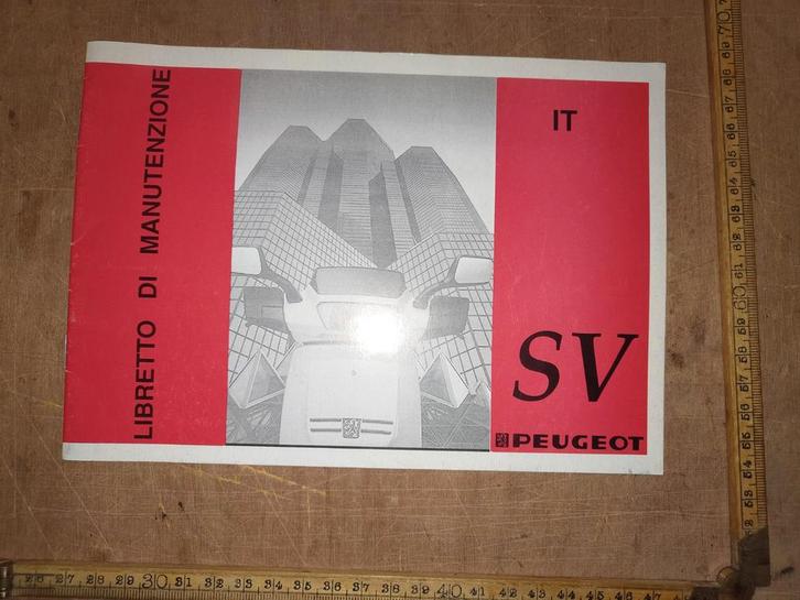 Handleiding Peugeot MTC SV, Fietsen en Brommers, Handleidingen en Instructieboekjes, Gebruikt, Ophalen of Verzenden