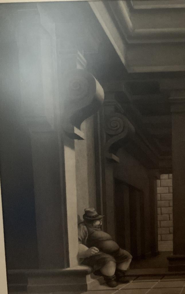 jan vlasveld tekening, Antiek en Kunst, Ophalen