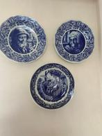 Wandborden Boch en Delfts blauw, Antiek en Kunst, Ophalen