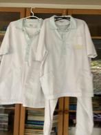 Twee verpleegsters uniformen maat l wit+pantalons, Ophalen