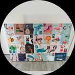 ABC canvas. Leuk voor op de kinderkamers!, Ophalen, Zo goed als nieuw