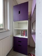 Leuke Kast - Paars, Kinderen en Baby's, Kinderkamer | Commodes en Kasten, Ophalen, Minder dan 75 cm, 50 tot 70 cm, 105 cm of meer