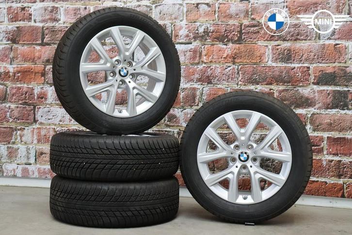 Gebruikte winterset BMW X1/X2 F48/F39 styling 574 17 inch, Auto-onderdelen, Banden en Velgen, Banden en Velgen, Winterbanden, 17 inch