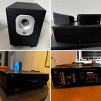 Home Cinema Set – JBL 5.1 + JVC RX-5060B versterker, Ophalen, JVC, Zo goed als nieuw, 120 watt of meer