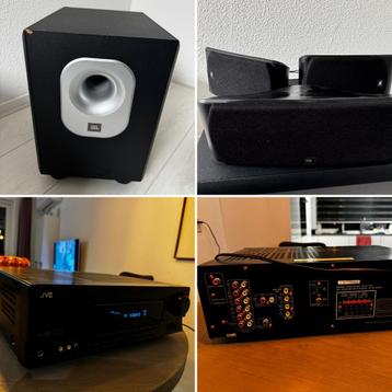 Home Cinema Set – JBL 5.1 + JVC RX-5060B versterker beschikbaar voor biedingen