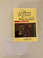 Cambridge Dictionary of Philosophy. 2nd edition, Boeken, Ophalen of Verzenden, Zo goed als nieuw, Overige uitgevers, Engels