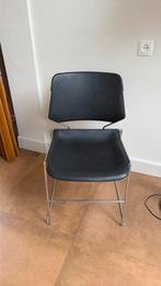 Krueger Matrix stoel zwart kunststof, Ophalen, Kunststof, Gebruikt, Zwart