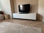 Ikea BESTÅ wit tv-meubel (180cm) -deze week afhalen!, Gebruikt, 150 tot 200 cm, Minder dan 100 cm, 25 tot 50 cm
