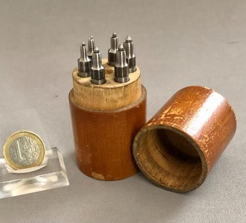 Antiek Horlogemakers-Gereedschap: Sluitponsen., Antiek en Kunst, Antiek | Gereedschap en Instrumenten, Ophalen of Verzenden
