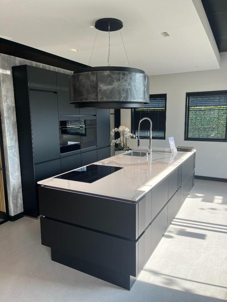SHOWROOM AANBIEDING: wave global afzuigkap-900mm, Witgoed en Apparatuur, Afzuigkappen, Zo goed als nieuw, Vrijstaand, Eilandschouwkap