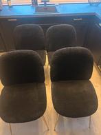 Eettafel stoelen Teddy, Huis en Inrichting, Stoelen, Ophalen, Zo goed als nieuw, Zwart, Vier