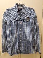 Blauw geruit overhemd - Stangata - XL, Stangata, Blauw, Ophalen of Verzenden, Zo goed als nieuw