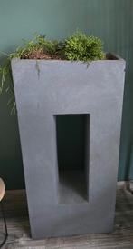 Planten/bloemenbak/zuil, Tuin en Terras, Bloembakken en Plantenbakken, Ophalen of Verzenden, Rond, 60 cm of meer