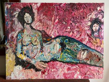 Liggend naakt - Geisha beschikbaar voor biedingen