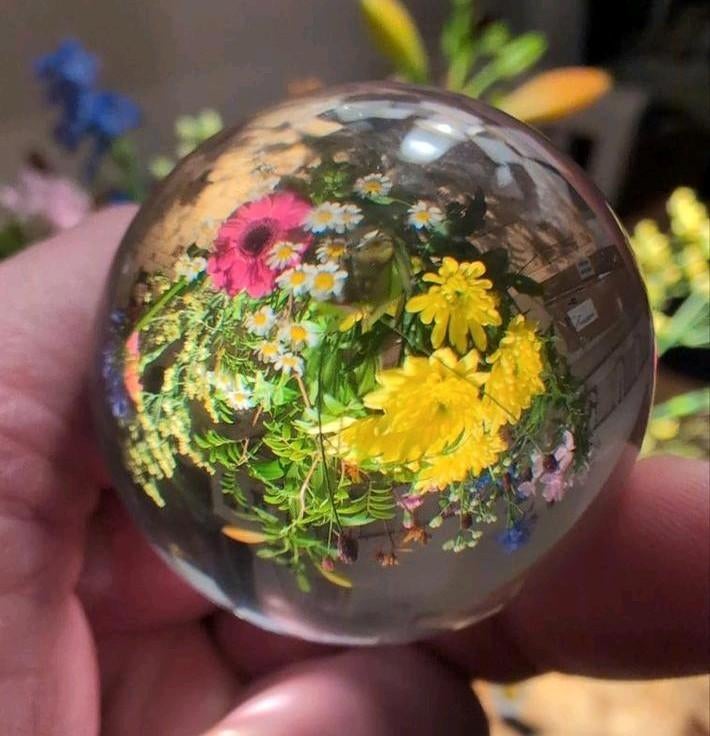 Heldere Glazen Bol - Fotografie Lens, Huis en Inrichting, Woonaccessoires | Overige, Nieuw, Ophalen of Verzenden