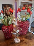 Vaas Berries rood Light&Living, Ophalen of Verzenden, Glas, Minder dan 50 cm