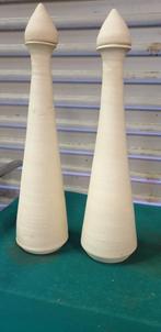 sier flessen creme aardewerk met dop, Ophalen of Verzenden, 'T Olde Gre-j, Info@toldegrej.nl, Endepoelstraat 20f Didam