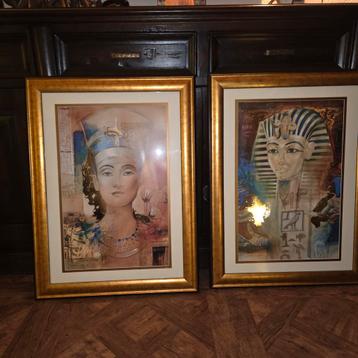 Egyptische Kunst: Nefertiti & Toetanchamon beschikbaar voor biedingen