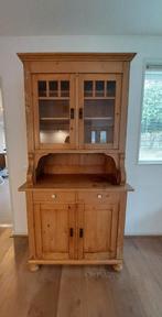 Grenen buffetkast., Ophalen, Gebruikt, 100 tot 150 cm, 200 cm of meer