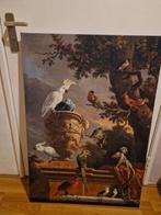 Canvas De Menagerie - Hondecoeter 70x100, Antiek en Kunst, Ophalen