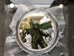 2021 Niue - Swamp Thing - 1 oz proof color silver, box, coa, Ophalen of Verzenden, Zilver