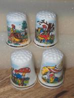 Serie 4 vingerhoedjes Piggelmee porselein 5 euro, Ophalen of Verzenden, Zo goed als nieuw