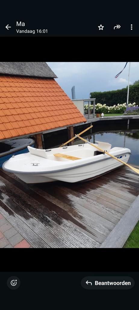 Robuuste Zweedse Ornivik boot, Watersport en Boten, Vis- en Consoleboten, Gebruikt, 10 tot 30 pk, 3 tot 6 meter, Benzine, Buitenboordmotor