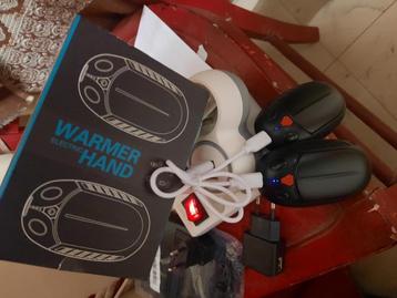 Nieuwe USB oplaadbare  handwarmers beschikbaar voor biedingen