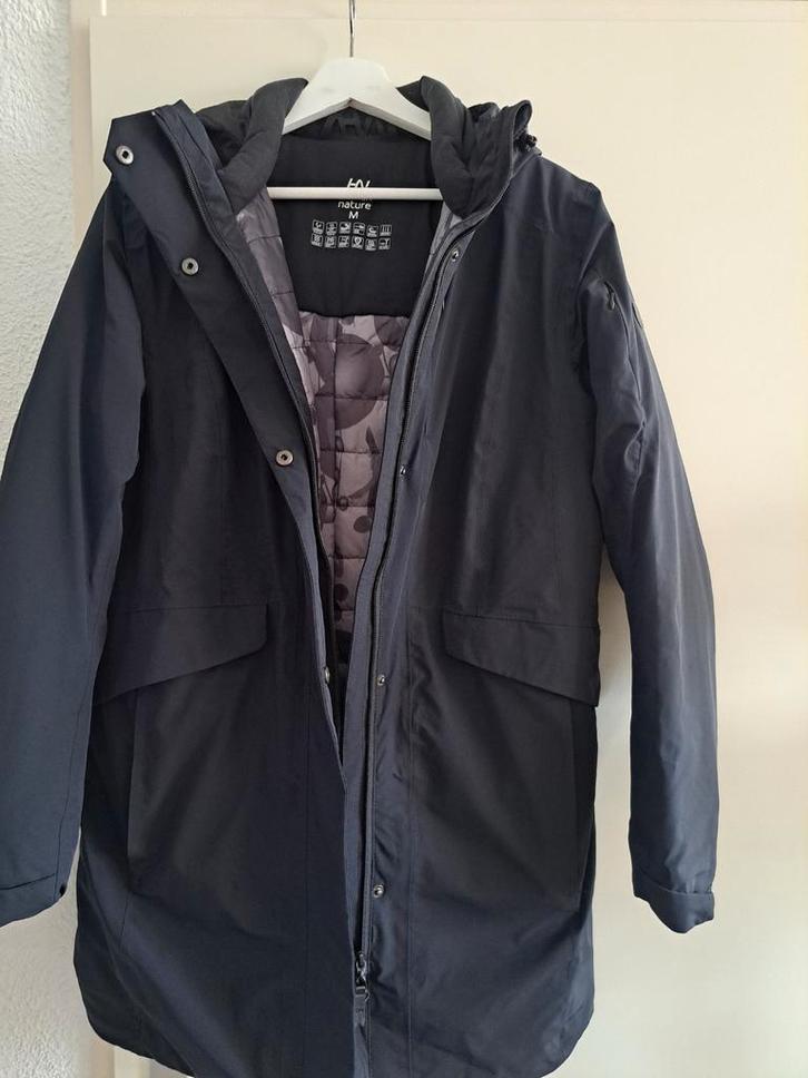 Human Nature.  Mooie  parka winterjas M. Als NIEUW, Kleding | Dames, Jassen | Winter, Zo goed als nieuw, Maat 38/40 (M), Zwart