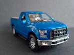 Ford F150 bleu metallic 1:18 Welly Pol, Zo goed als nieuw, Verzenden
