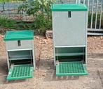 Te koop automatische voerbak, Dieren en Toebehoren, Pluimvee | Toebehoren, Ophalen of Verzenden, Zo goed als nieuw, Drinken en Voederen