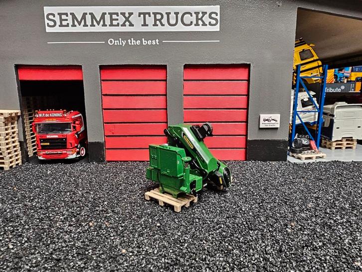 Wsi palfinger pk165002 tec7 autolaadkraan b keus., Hobby en Vrije tijd, Modelauto's | 1:50, Zo goed als nieuw, Bus of Vrachtwagen