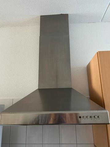 RVS Afzuigkap incl. 2 nieuwe koolfilters beschikbaar voor biedingen