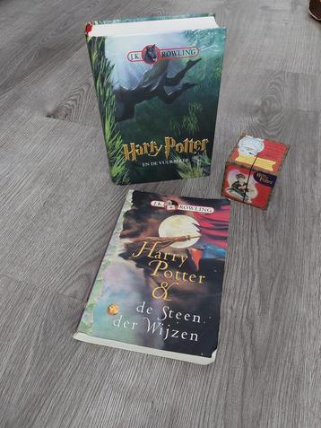 HARRY POTTER boeken + blokpuzzel beschikbaar voor biedingen