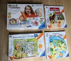 Tiptoi Starter set pen/stift + Spel + 2 boeken vanaf 4 jaar., Ophalen of Verzenden, Zo goed als nieuw, Puzzelen, Met geluid