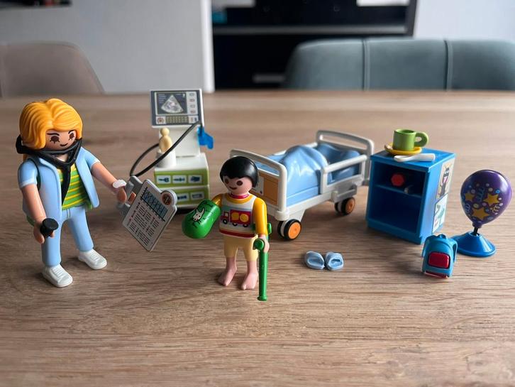 Playmobil 70192 Verpleegster met patiënt, Kinderen en Baby's, Speelgoed | Playmobil, Zo goed als nieuw, Ophalen of Verzenden